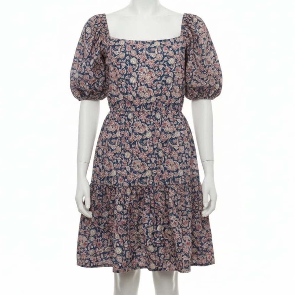 Japna Ruffle Mini Floral Dress Large EUC